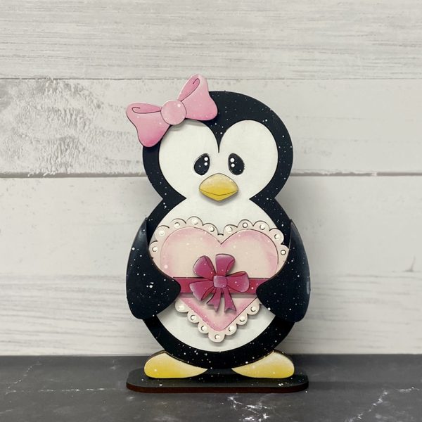 Heart Breaker Penguin Valentine